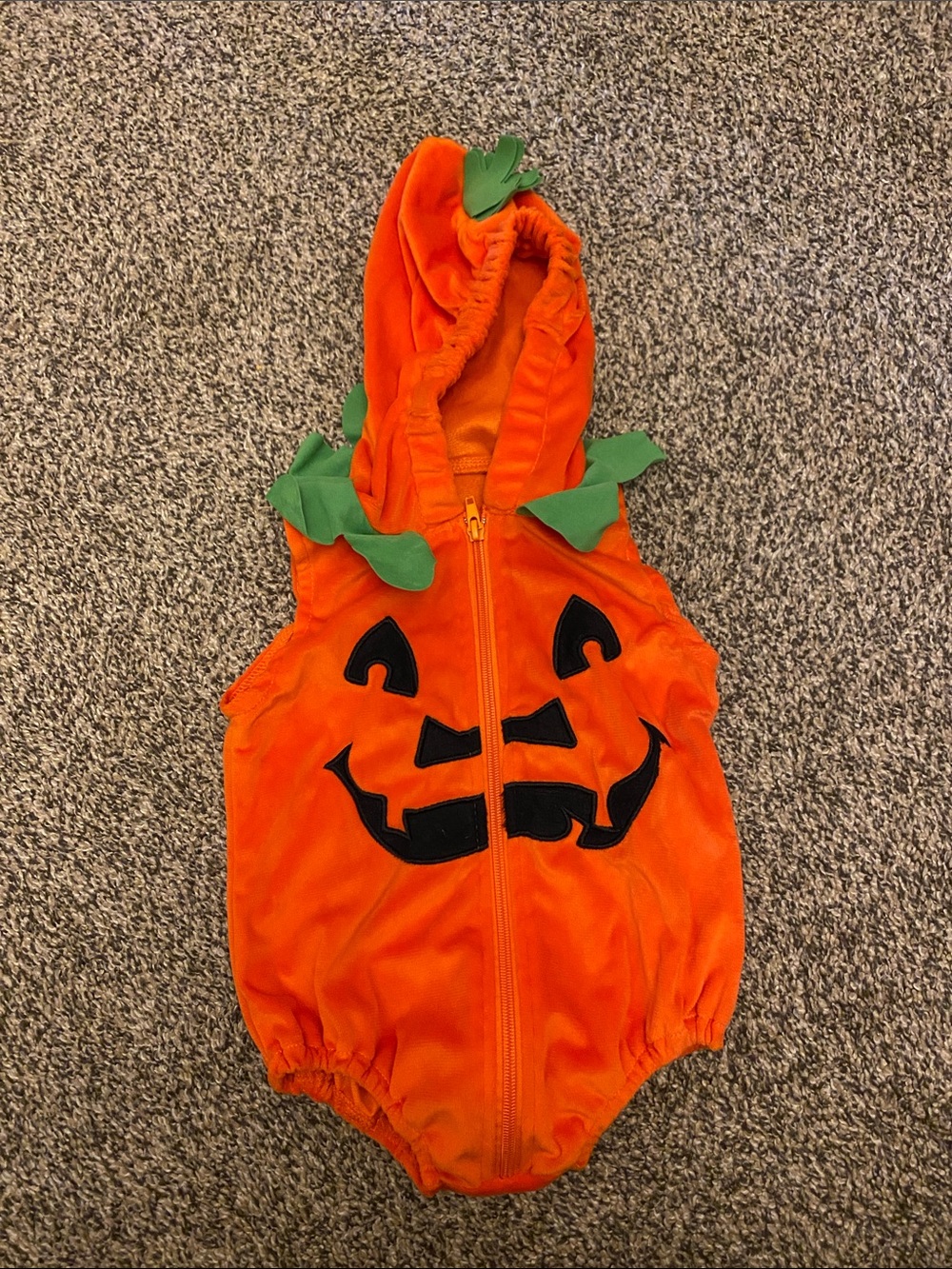 Halloween pumpkin costume